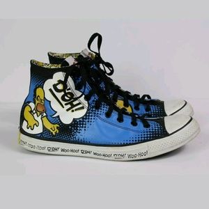 Homer Simpson Mens Converse Shoes